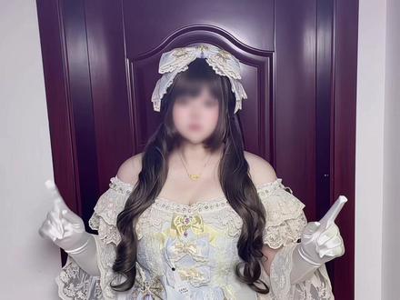 200斤也要穿永恒之心~#200斤 #lolita