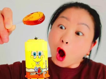 梨膏糖变成了美猴王糖画#糖果 #零食 @每益添 #每益添好搭子