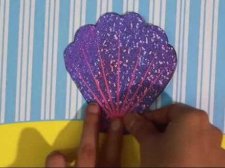 成人手工,卡纸美人鱼换装,从换一张脸开始