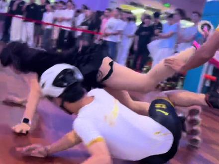 我不需要任何道歉,但我需要个公道#全抖音最火的轮滑