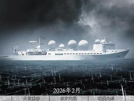 头顶九个球!瞭望1号电子侦查船#全球创作者计划 #春节世界观察 #零基础看懂全球 #硬核深度计划 #军迷发烧友