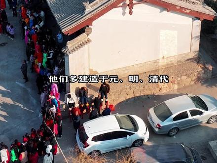 地上文物看山西,永济每个村几乎都有这样的戏台。#地上文物看山西 #这里是山西