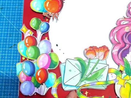 马克笔手绘《妇女节》立体手抄报模板教程
#妇女节#妇女节手抄报#女神节手抄报#三八妇女节手抄报#原创手抄报