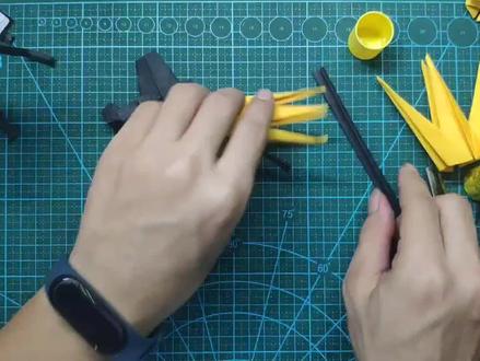 黑神话悟空折纸机器人教程!俺老孙来也!(中)