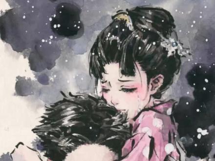 这辈子太短,下辈子再相爱吧 #鬼灭之刃 #狛恋 #狛治 #恋雪 #水墨