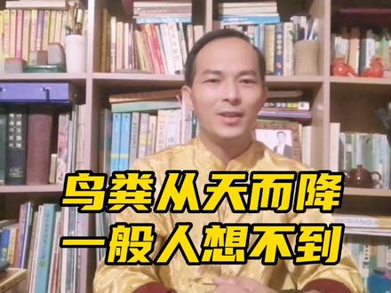 鸟粪从天而降,一般人想不到!#民俗谚语 #涨知识 #国学文化 #思维 #能量 #认知 #开悟人生