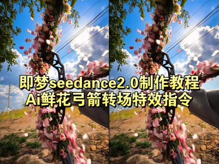 鲜花弓箭ai教成 鲜花弓箭氛围感转场指令 鲜花弓箭ai指令 鲜花弓箭转场 万物皆可粉嘟嘟 万物皆可粉嘟嘟ai指令 桃花弓箭怎么制作 花做的弓箭教程 枯叶弓 花弓箭创意设计 携鲜花弓箭赴一场春日之约 花弓箭指令大全 樱花弓制作教程 花弓箭特效教程 花弓箭转场素材 玫瑰花弓箭转场教程 花弓箭创意玩法 古风鲜花弓箭 文艺鲜花弓箭 装饰鲜花弓箭 仿真鲜花弓箭道具 春日鲜花弓箭转场 鲜花弓箭拍摄技巧 春日转场 花弓箭精准射中我心巴 喜鹊 桃枝作弓花当弦 轻拉阳春鹊当箭#即梦AI#AI分身戏精大赛#我的AI分身杀疯了#鲜花弓箭#花弓箭精准射中我心巴 即梦ai生成 小云雀ai视频 小云雀seedance2.0 seedance2.0教程 如何让即梦ai生成30秒的视频 即梦ai提示词大全 即梦seedance2.0怎么使用 即梦ai技术 seedance2.0哪里下载 即梦ai提示词手册