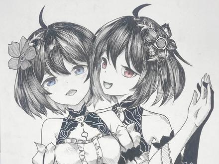 我有一种不详的预感。。板砖正在飞来#临摹 #充能计划 @乱画十七(素材号)