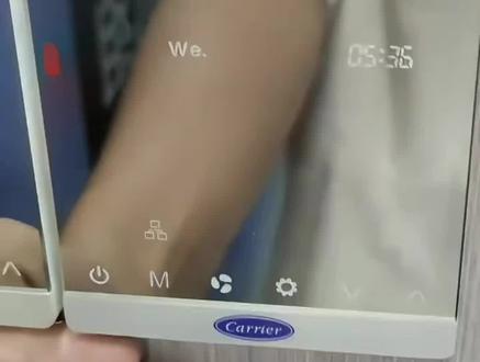 快来get#开利中央空调 控制面板操作方法!
