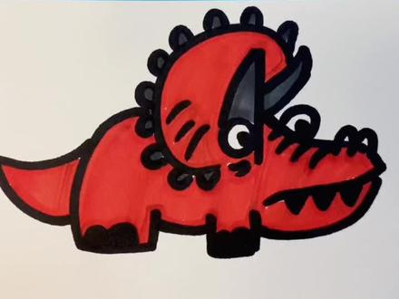 字母K画出三角龙#一学就会的简笔画 #简笔画 #儿童简笔画 #简笔画教程 #幼儿简笔画 #可爱简笔画 #马克笔手绘 #马克笔儿童画 #绘画过程分享 #一起学画画 #育儿简笔画 #创意简笔画 #跟我一起学画画 #每日一画 #亲子简笔画 #马克笔简笔画 #少儿绘画教学 #教你学画画 #简笔画的日常 #每日一画挑战365天 #恐龙