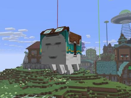 我的世界:收集16只恶魂并建造一座快乐恶魂基地!#我的世界