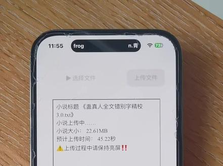 #腕上浏览器 如何导入微信中的小说文件?