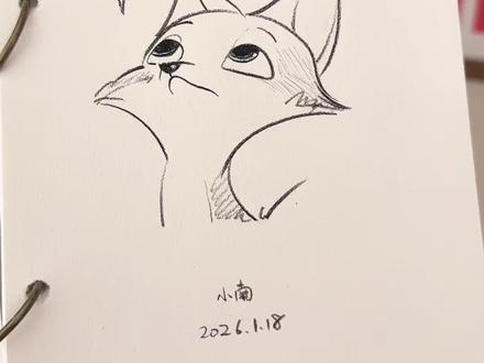 一起来画小狐狸🦊
#绘画教程 #简笔画 #美术生 #临摹 #画画
