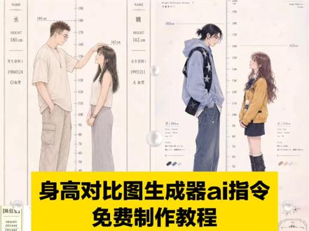 身高差对比生成器AI指令教程
身高差示意图 身高对比图生成器 身高差示意图链接 身高差对比图 身高差 身高差示意图情侣 身高差示意图怎么做 身高差示意图素材 身高差参考图 身高对比网站 身高对比图生成器ai指令 身高对比生成器入口 身高对比图#由小云雀seedance2.0制作 #小云雀AI #小云雀爆款马上成片 #小云雀seedance#用小云雀Agent短剧一键直出