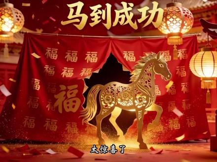 一张图就能做出带AE质感的马年春节动画,小白也能轻松学会!#马年动画 #ai教程 #马年年会 #ai创作浪潮计划 #2025ai年终大赏