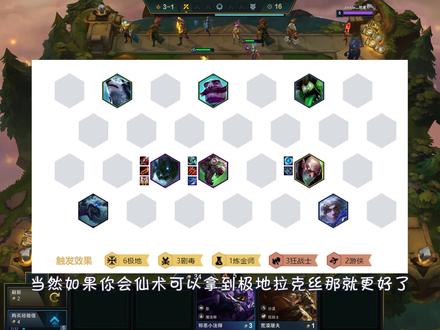 #云顶之弈上不了分来打我!三星奥拉夫你动一下试试?6极地3毒T1上分阵容教学