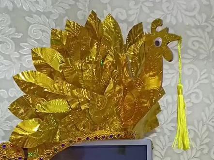 #凤冠 #凤冠折纸教程 #手工diy #凤冠制作手工教程 #凤凰折纸