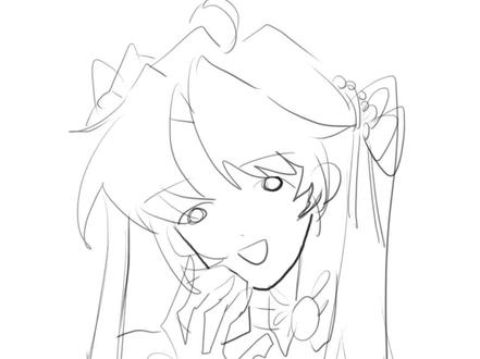 画了绿蓝冬夏篇但新服设#小绿和小蓝 #绘画 #同人 #绿蓝