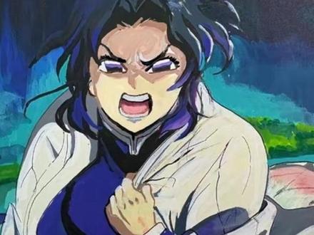 零帧起手画蝴蝶忍#画画 #绘画过程 #鬼灭之刃 #蝴蝶忍 #二次元@抖音小助手