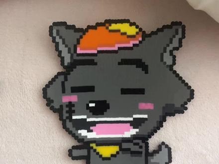 表哥~#喜羊羊与灰太狼 #拼豆
图纸来源小🍠:来时春