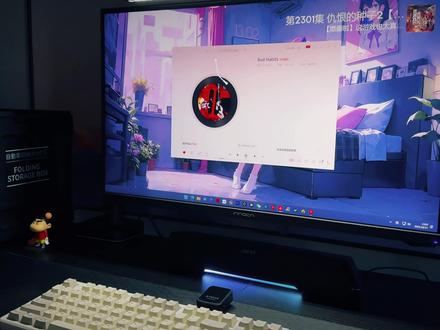 小桌面怎么搞电竞桌搭?漫步者M25 蓝牙音箱仅售129元! #桌面改造 #电脑桌面 #游戏外设 #机械键盘