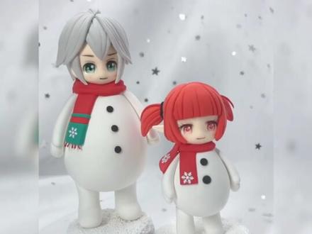 满满的回忆是#地下城与勇士 已经不复存在的阿拉德大陆👣。雪人套➕像素头简略过程#超轻粘土 属于2019的泥~