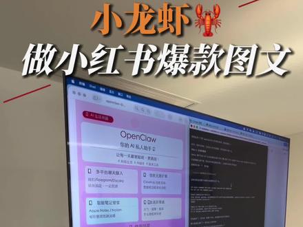 实测用龙虾🦞做小红薯图片#Openclaw#小龙虾#AI一人公司#一人公司