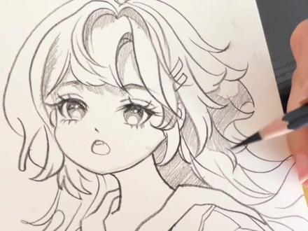 第6期换换风格#创作者扶持计划 #二次元 #手绘过程 #漫画