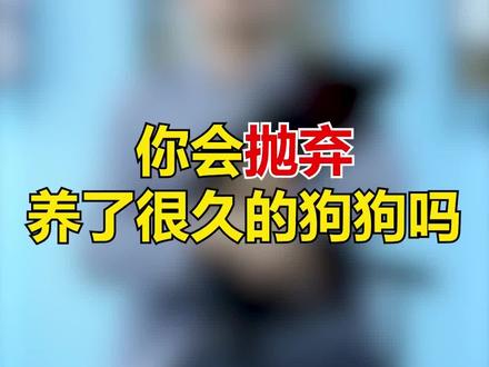 男子抛弃养了多年的狗狗,结局令人大快人心!!#萌宠出道计划 #狗狗 #弃养宠物 #宠物