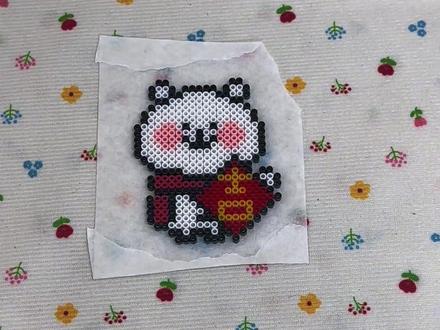 过年也不要忘记拼拼豆哦~#拼豆 #拼豆豆 #拼豆图纸 #拼豆教程 #拼豆豆手工