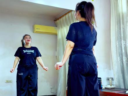 《目瑙纵歌》背面慢动作0.7倍数口令分解 #背面慢动作分解 #零基础学舞蹈 #目瑙纵歌 #抖音合伙人计划 #简单广场舞