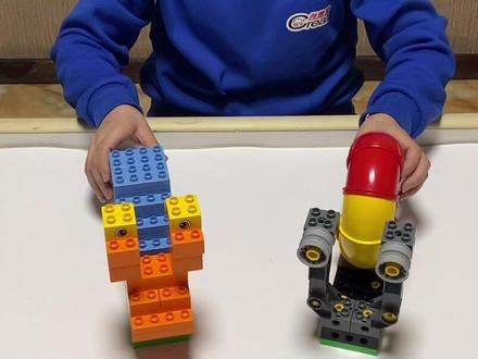 两种不同的蜗牛搭建教程😜#乐高 #儿童玩具 #玩具 @DOU+小助手 @抖音小助手