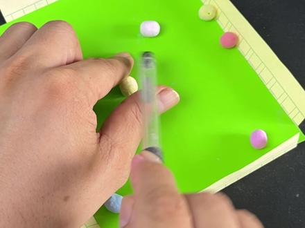 #手工 #一起做手工 跟好朋友一起做好玩的迷你桌球