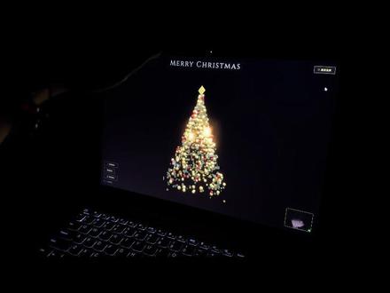 特别的圣诞树🎄#gemini3#圣诞树代码 #谷歌ai #3d粒子圣诞树