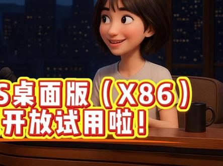 KaihongOS桌面版(X86)免费试用,你关心的,都在这 #深开鸿 #KaihongOS #X86