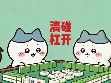 新成就!清碰杠开!#长沙麻将 #刺激 #搞笑