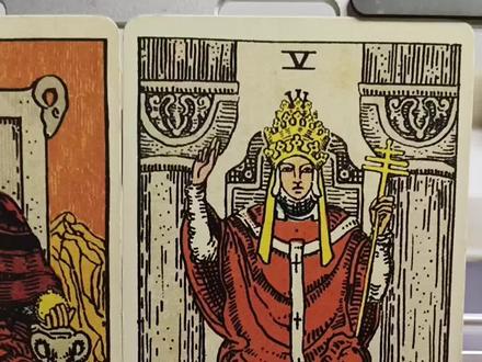 【新手入门】塔罗教学: 5号牌 教皇