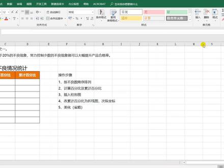 Excel高手是这样练成的,你不知道的柏拉图 #excel技巧 #office办公技巧 #办公软件