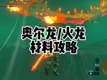 塞尔达传说旷野之息奥尔龙的鳞片火龙材料力量之泉神庙开启 #塞尔达 #塞尔达传说 #塞尔达传说旷野之息 #任天堂switch