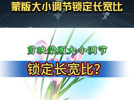 剪映蒙版大小调节,可以锁定长宽比?一招解决,干货来了 #剪映教程 #剪辑技巧 #灵感创作