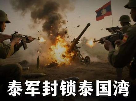 泰军封锁泰国湾,切断柬方海上生命线!柬埔寨陷入怎样的危局?