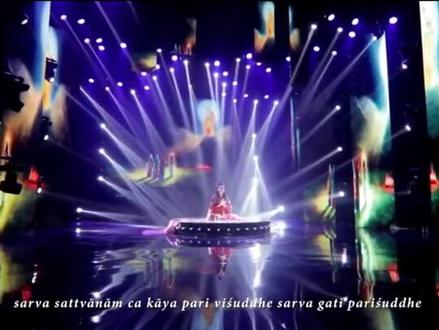 《佛顶尊胜陀罗尼》蒂娜·丁诵 #音乐现场