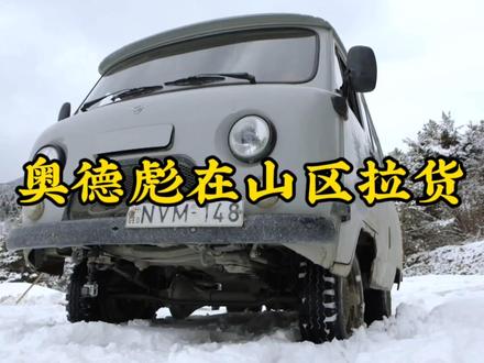 奥德彪在山区拉货#奥德彪 #纪录片解说
