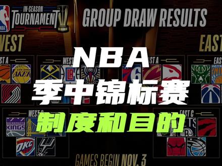 NBA季中锦标赛为什么举办 具体制度科普 #NBA季中锦标赛