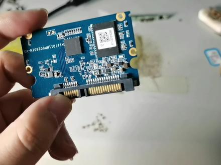 固态硬盘群联主控PS3111开卡维修(1) #芯片级维修 #数据恢复李工