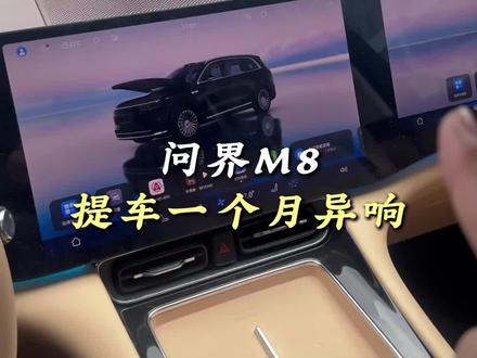 问界m8提车一个月异响??#问界#问界m8