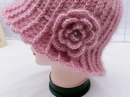 牡丹花教程:第一集#钩针教程 #这个帽子好好看 #适合所有脸型