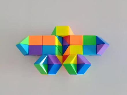 60段魔尺变飞机 #飞机 #魔尺变飞机 #60段魔尺教程 #魔尺教程 #益智玩具