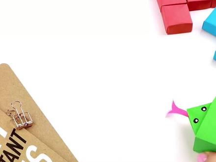 一张纸折弹簧蛇,整蛊朋友很好玩! #幼儿手工 #幼儿折纸 #手工玩具 #儿童手工 #折纸教程