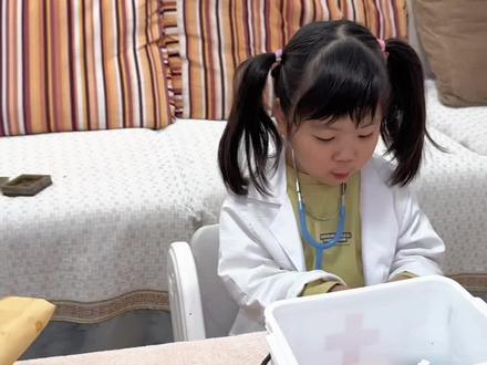 给郭大夫整急眼了😂#童言童语 #亲子互动